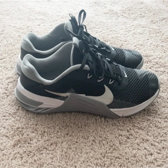 Nike Metcon 

Nike Dual-Tone Black and Gray Athletic Shoes - Picture 2 of 7
